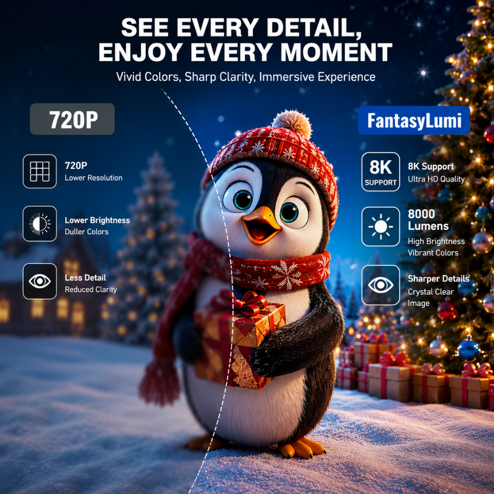 FantasyLumi Portable Projector